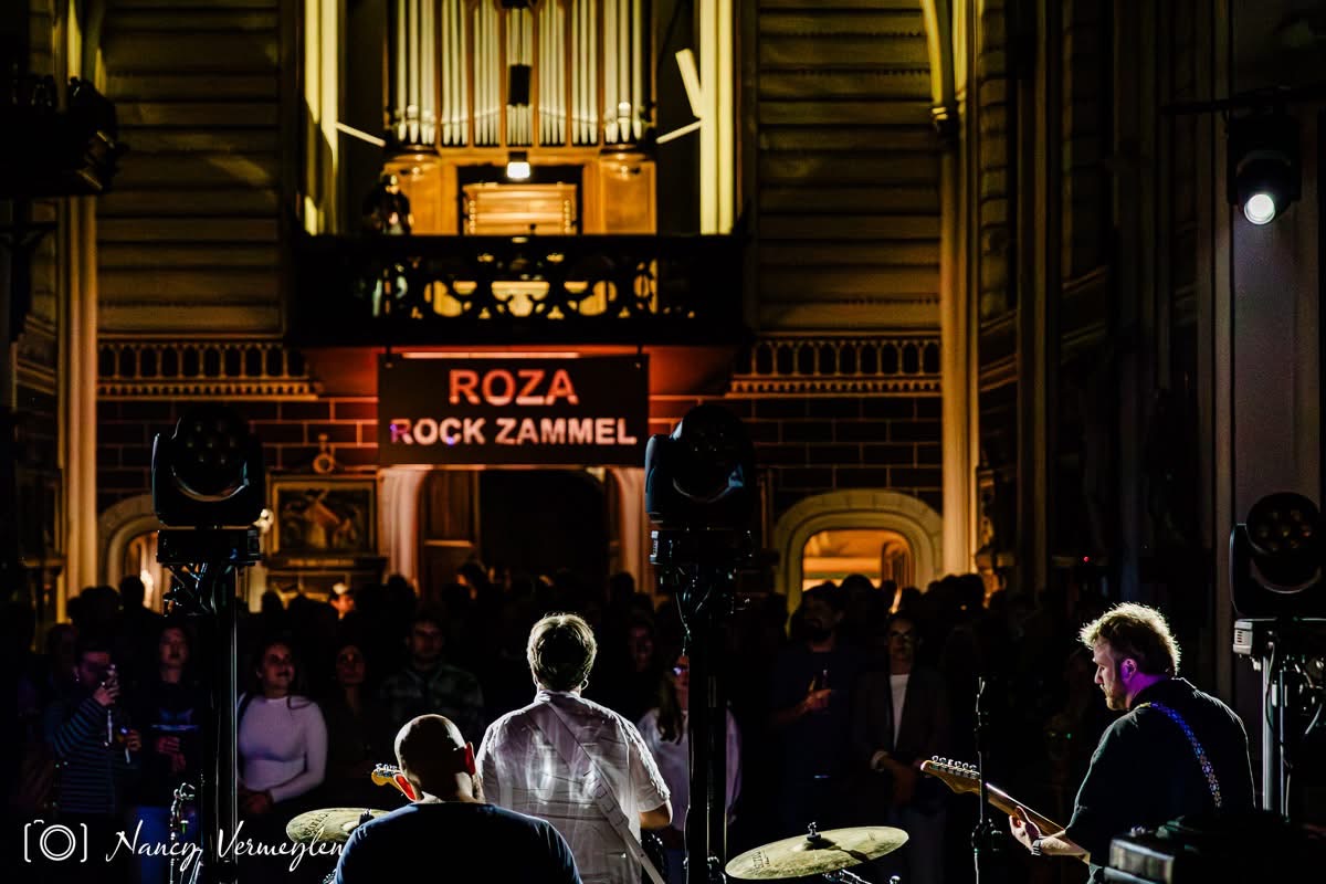 Rock Zammel live in de kerk — concertbeeld 8 (© Nancy Vermeylen)